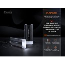Fenix E-SPARK 100 lumens - Lampe de poche porte-clés